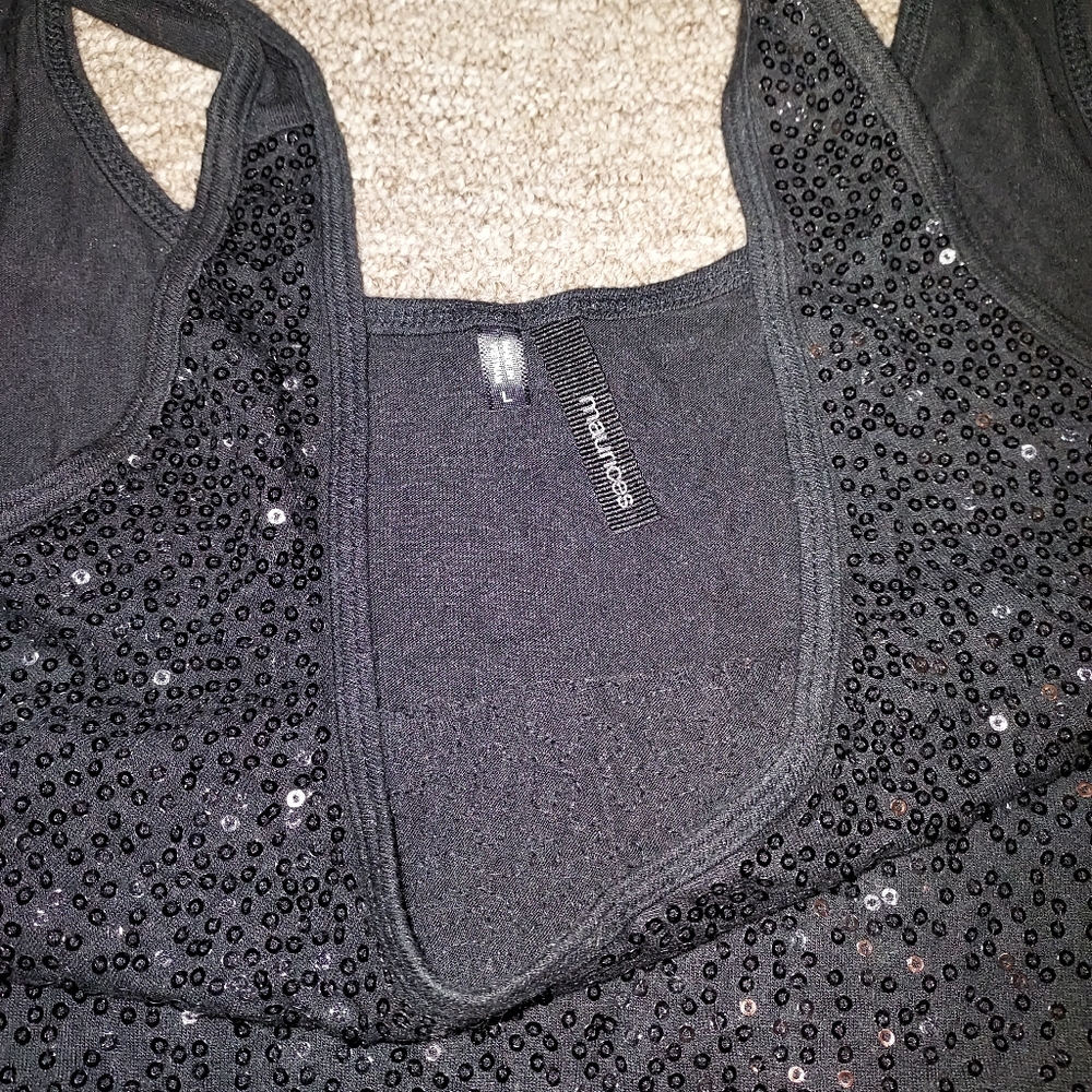 Maurices | Like New Sequin Sparkled Tank Top. - image 4